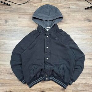 Vintage 2000s faded abercrombie‎ and fitch varsity bomber style jacket